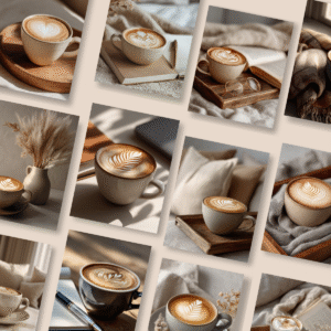 Pack latte cocoon - 35 illustrations réalites